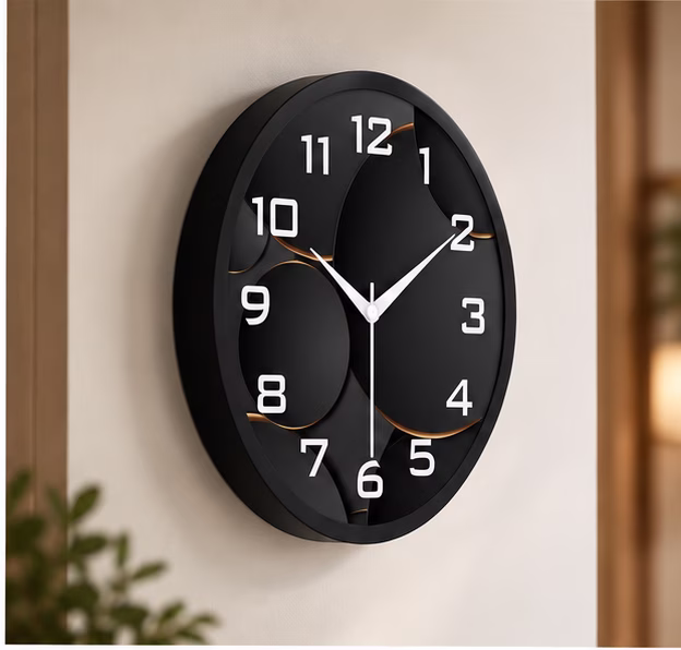 Midnight Contour Wall Clock - Thumbnail 2